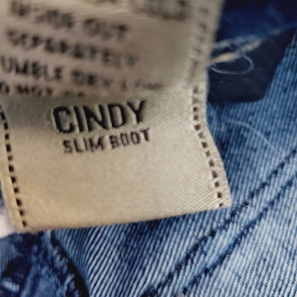 𝅺dli961 Cindy  Jeans Slim Boots Size 24 - Picture 8 of 8